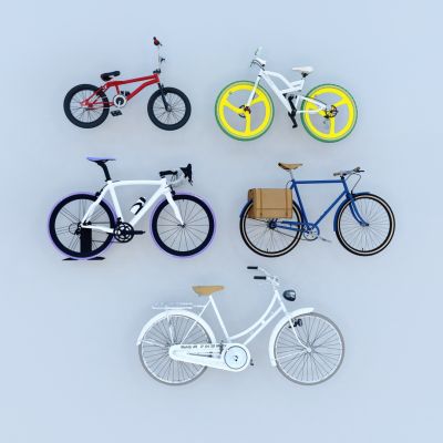 精模自行车  山地自行车 越野自行车 单车组合