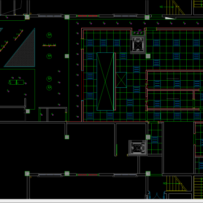 [上海]Morton’s Grille西餐厅丨施工图+机电图+官方摄影+实景