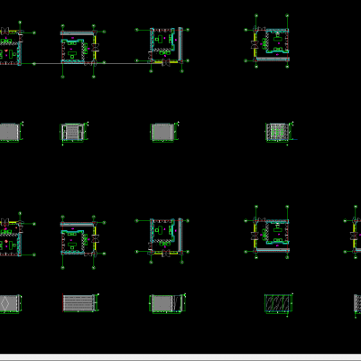 超美新中式古典禅意茶楼会所CAD施工图+效果图