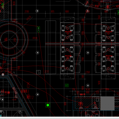 [苏州]昆城牛和记300㎡鲜牛肉火锅店丨效果图+施工图