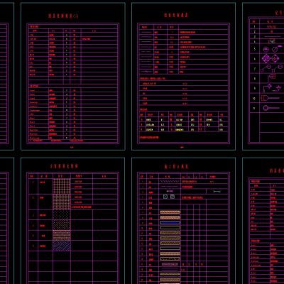 CCD-内部CAD施工图制图规范准则