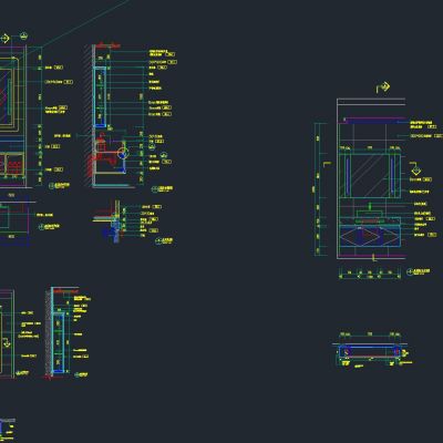 51套卫生间节点详图（公卫，浴缸，台盆等）