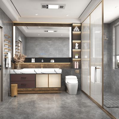 现代卫生间浴室