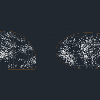 [杭州]3500㎡壹号院美学馆售楼处丨彩平+施工图+官方摄影