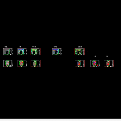 [江苏]高邮海洋主题餐厅CAD++效果图