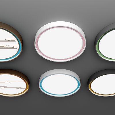 现代吸顶灯组合