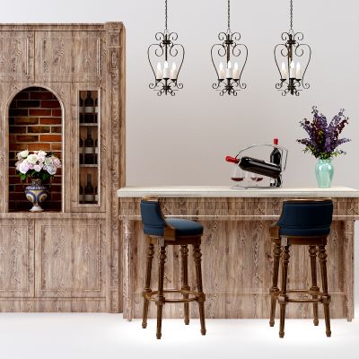 美式吧台吧椅吊灯