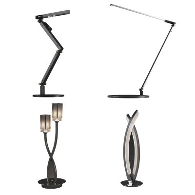 现代台灯组合