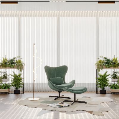 现代竖条百叶窗帘