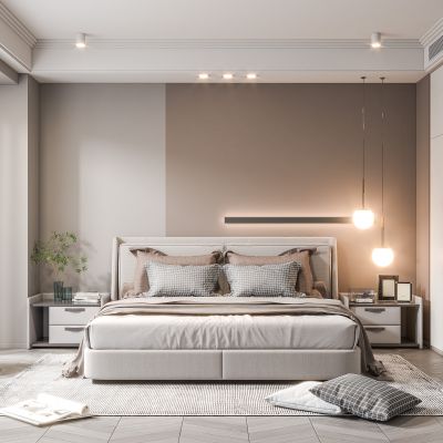 现代卧室