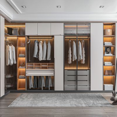 现代衣帽间