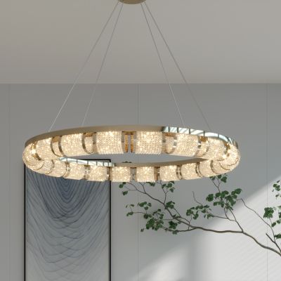 现代轻奢时尚水晶吊灯