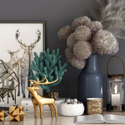 现代北欧鹿饰品摆件