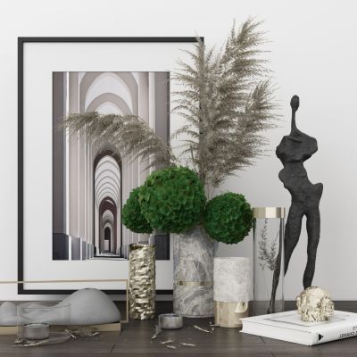 现代装饰品摆件 花瓶摆件 雕塑