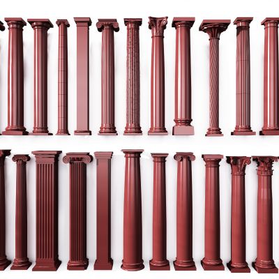 简欧欧式罗马柱 欧式柱子