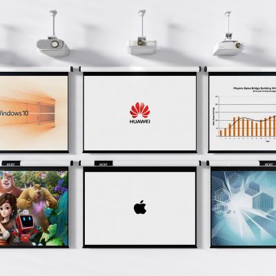 现代投影仪幕布