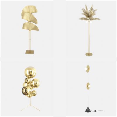 现代轻奢落地灯