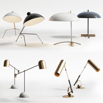 现代台灯组合