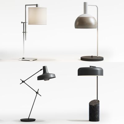 现代台灯组合