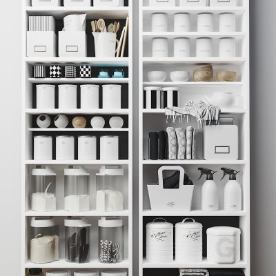 北欧厨房浴室陈设品装饰柜