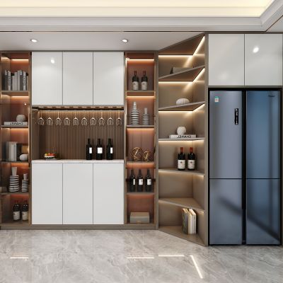 现代酒柜