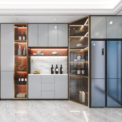 现代酒柜