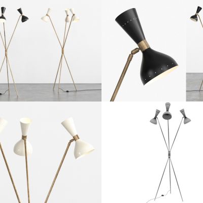 现代北欧落地灯