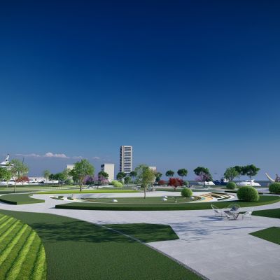 景观公园 绿化景观 广场景观 游乐嬉戏休息场地 微地形设计 滨水景观