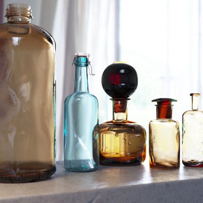 现代装饰瓶子 陈设品