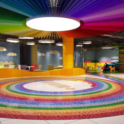 现代儿童游乐场乐园