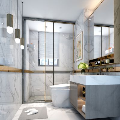 现代简约卫生间