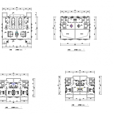 古典別墅方案施工圖CAD施工圖