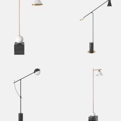 现代北欧落地灯