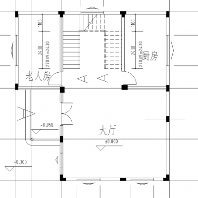 1农村住宅方案图图纸