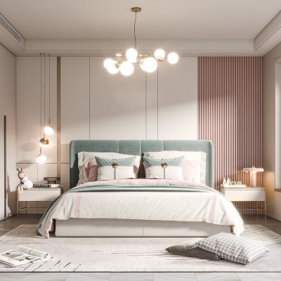 现代儿童房女孩房