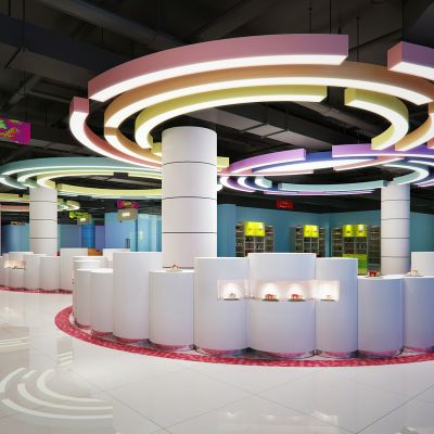 现代儿童游乐场乐园