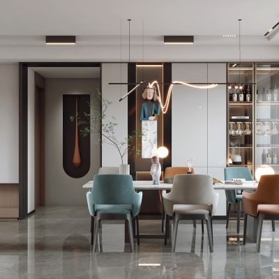 现代客餐厅