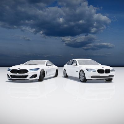 现代 宝马轿跑 跑车 高档轿车 suv精模