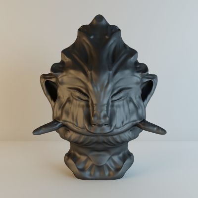 新中式龙头雕塑摆件