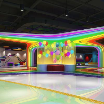 现代儿童游乐场乐园