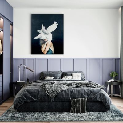 现代简约时尚摩登卧室