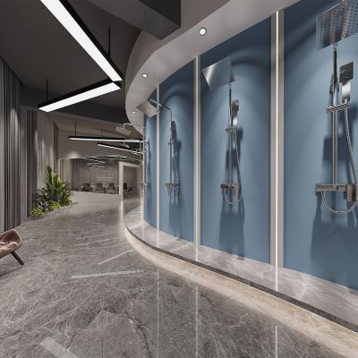 现代卫浴展厅3D模型