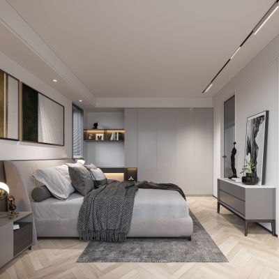 现代卧室