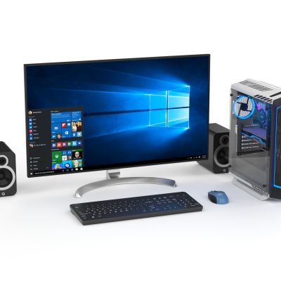 显示器 键盘 鼠标 音响 电脑主机