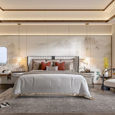 新中式家居卧室