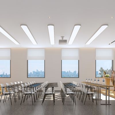 现代学校多媒体教室