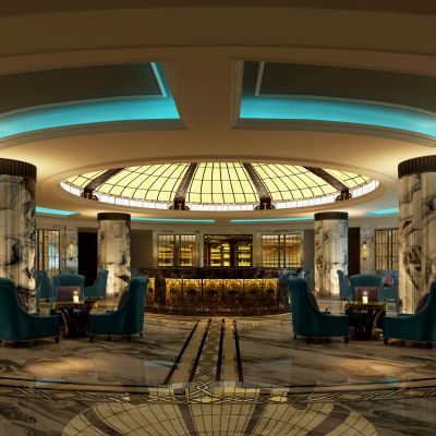简欧娱乐大堂 KTV3D模型