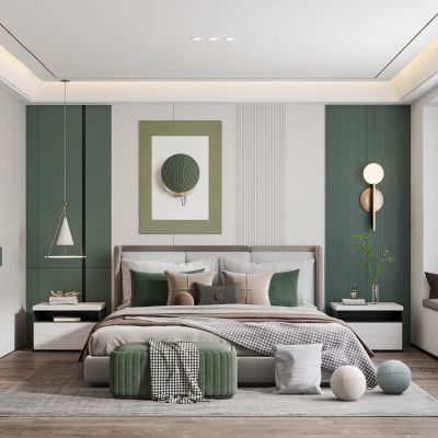 现代卧室