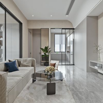 现代极简客餐厅