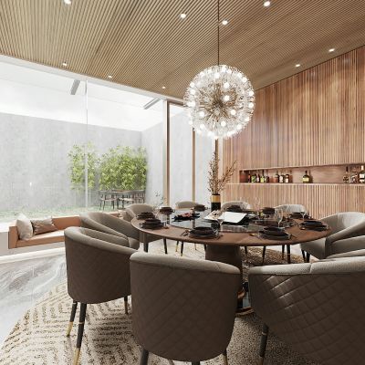 现代轻奢餐厅